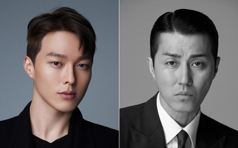 Actor Jang Ki-yong, left, and Cha Seung-won [YG ENTERTAINMENT]