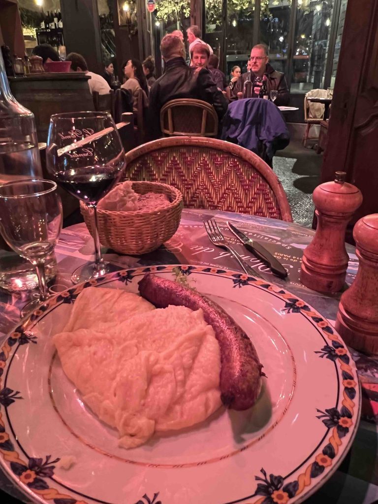 Pommes aligote, served at Le Plomb du Cantal Rive Droite, Paris