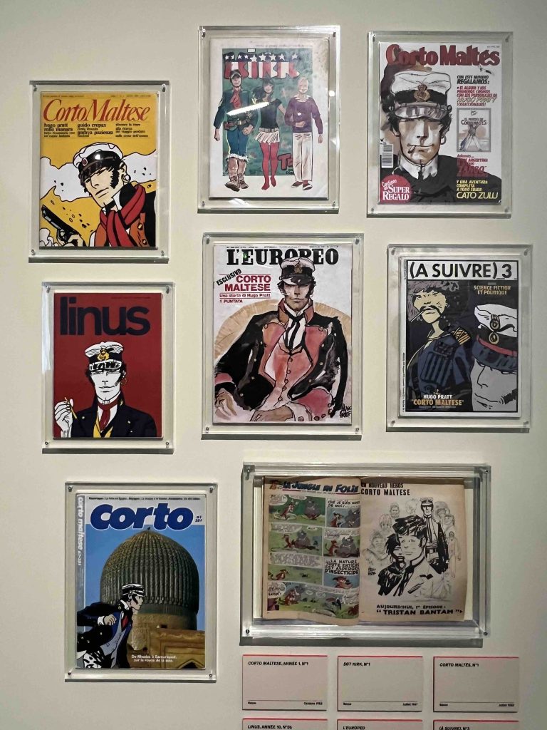 Corto Maltese comics magazines