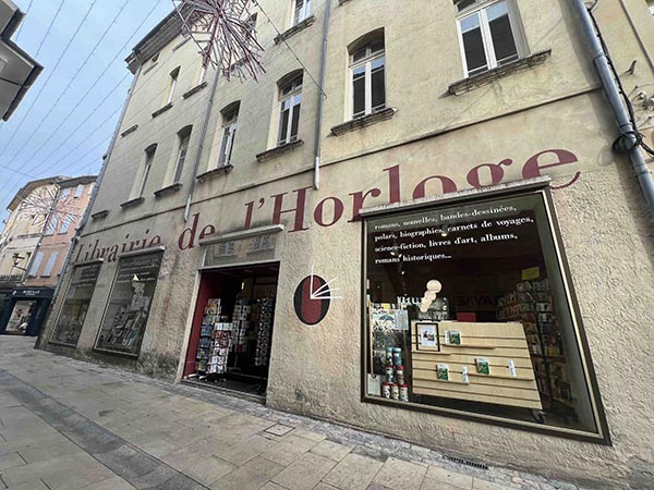 Librairie de l'Horloge in Carpentras, France