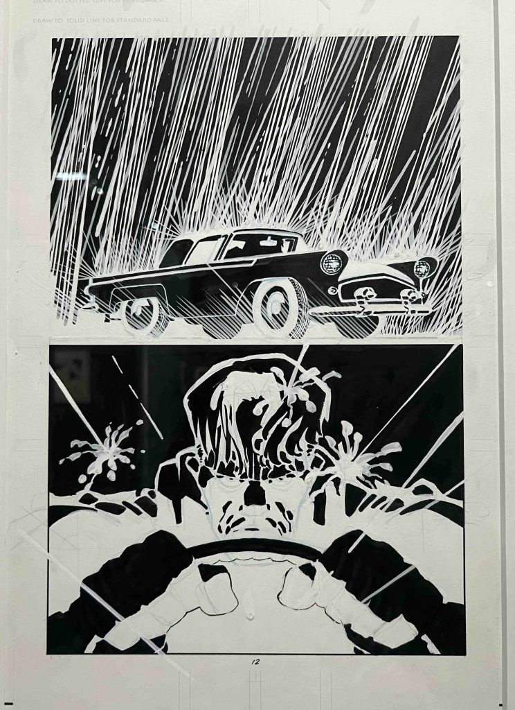 Page from "Sin City" by Frank MIller