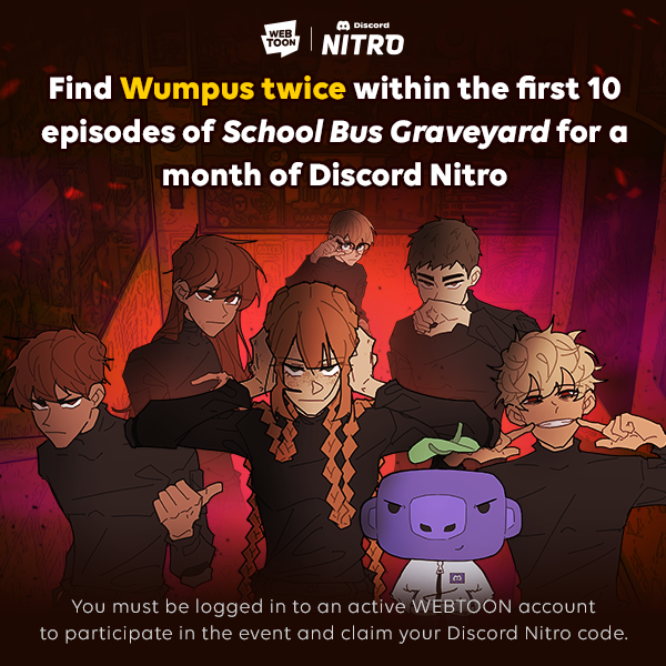 WEBTOON x Discord collaboration image