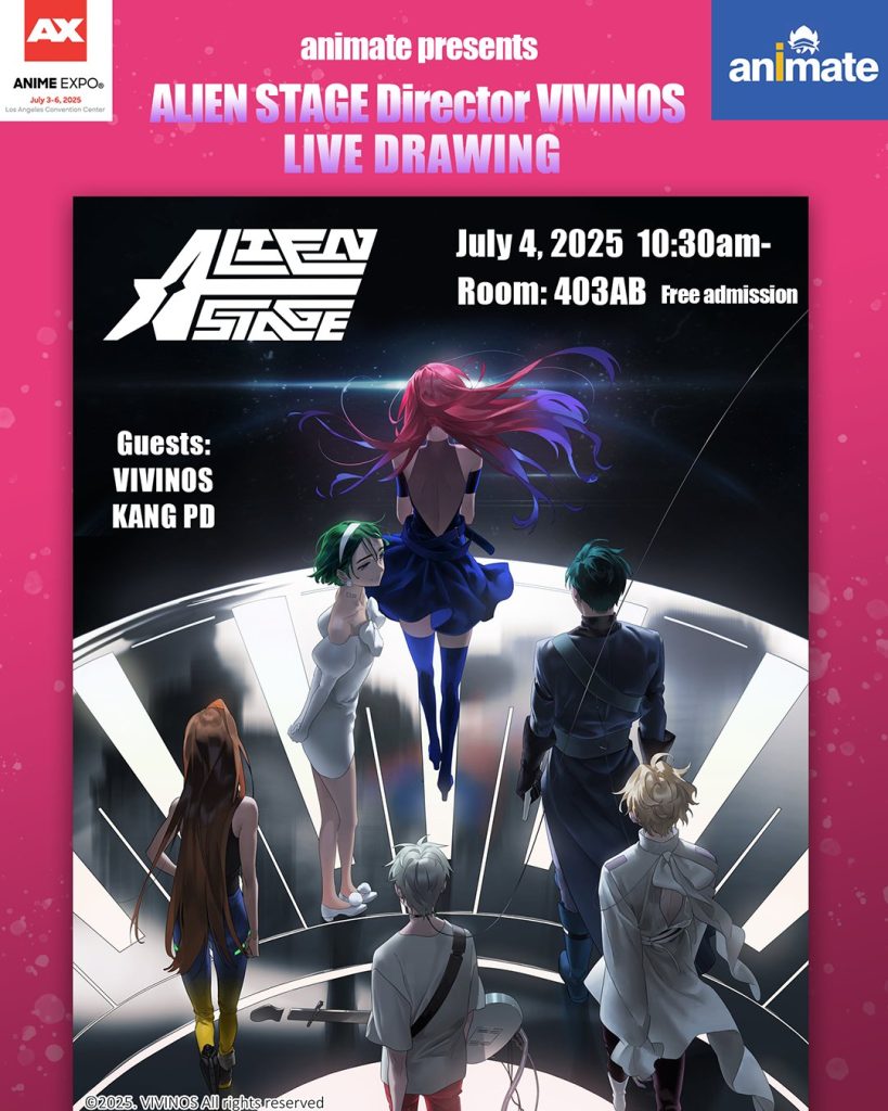 alien stage anime expo