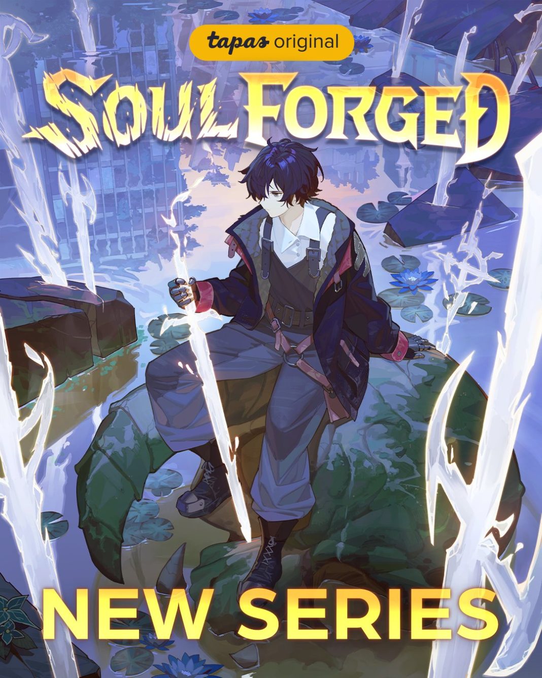 TBATE creator announces new Tapas webnovel SOUL FORGED