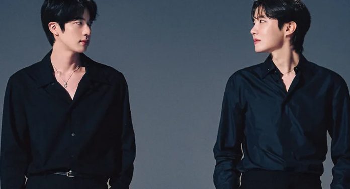 HYBE's BTS members Jin and J-Hope