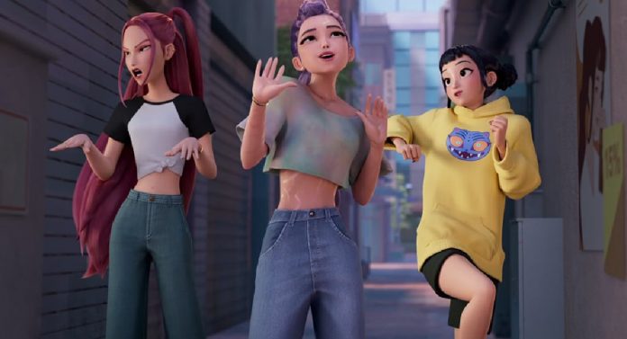 HUNTR/X from KPop Demon Hunters