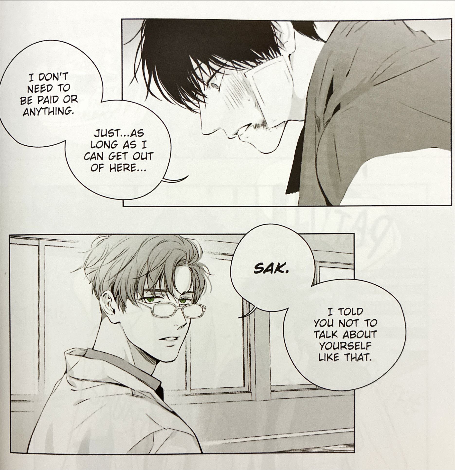 radio storm boys love dystopian manhwa ize press sak ginger talking