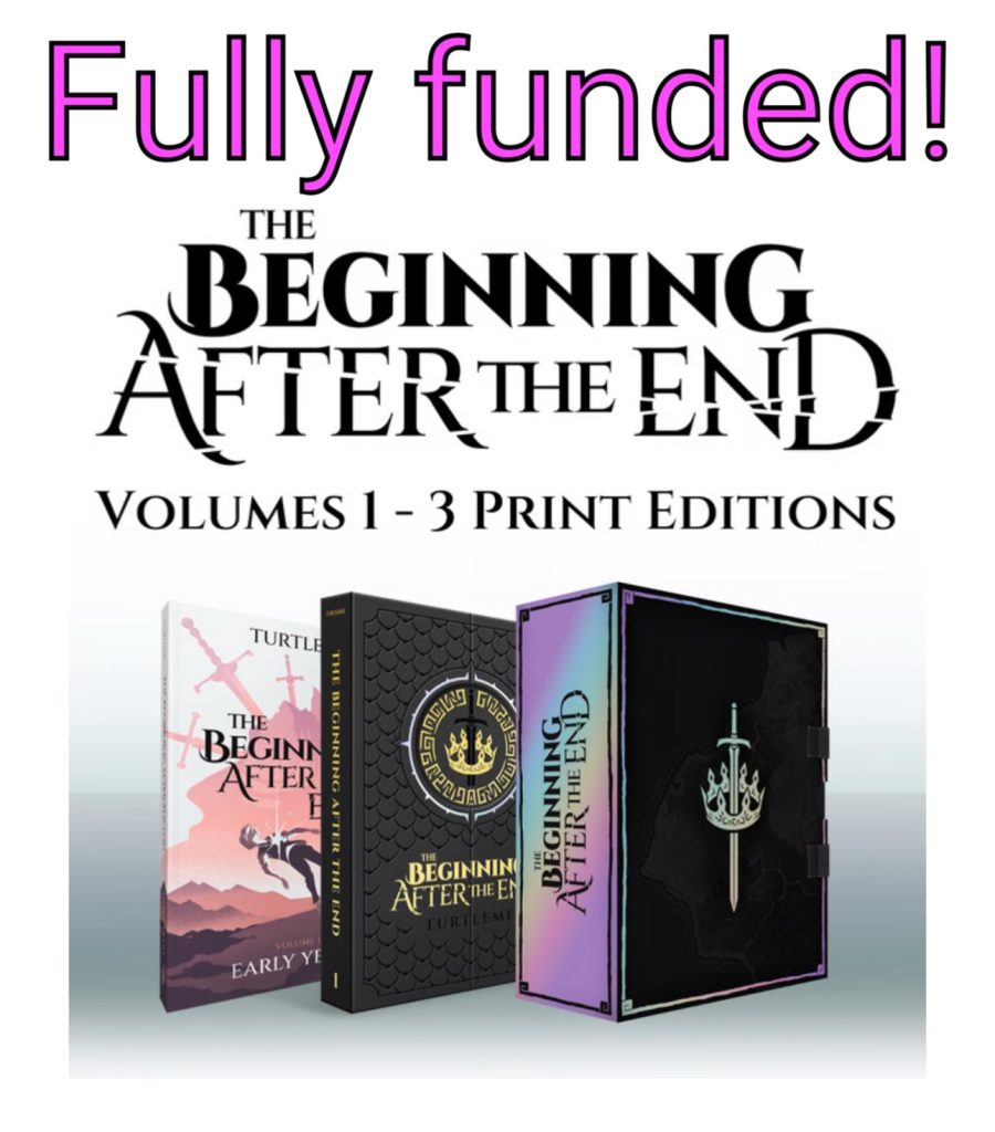The Beginning After the End Rocketship Kickstarter fully funded