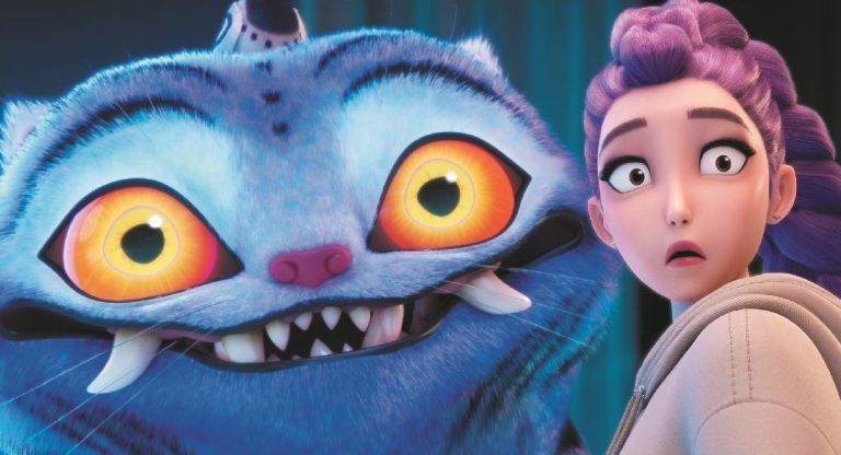 KPop Demon Hunters derpy Korean tiger and Rumi