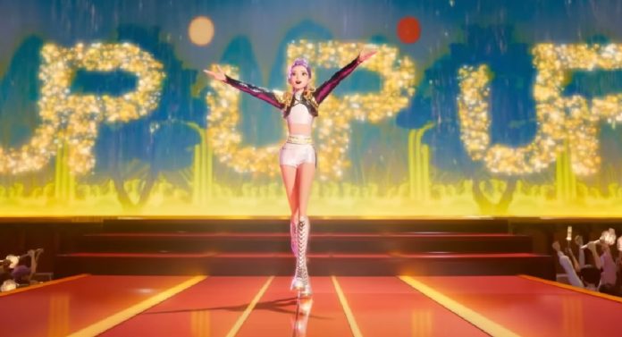 KPop Demon Hunters Rumi singing 