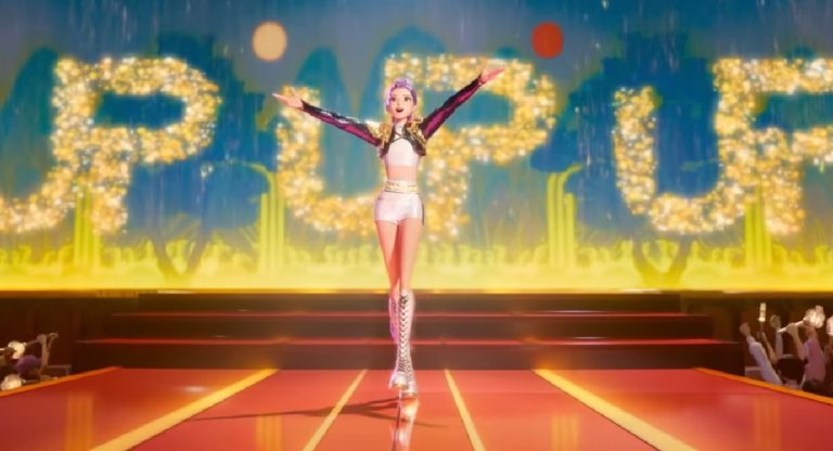 KPop Demon Hunters Rumi singing "Golden"