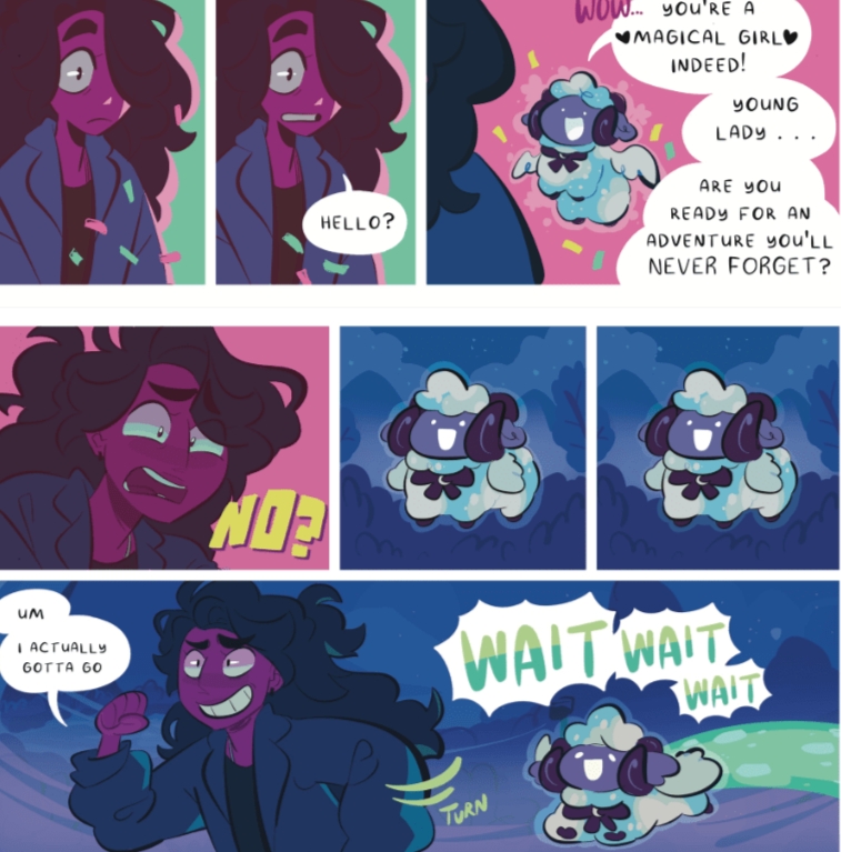 Honey and the Moon mascot