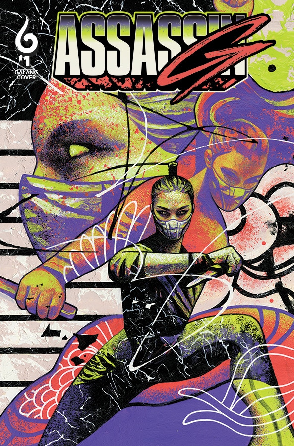 Assassin G #1 cover by Gian Galang