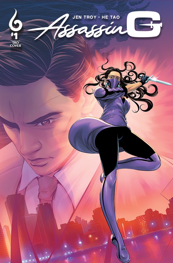 Assassin G #1 cover by He Tao