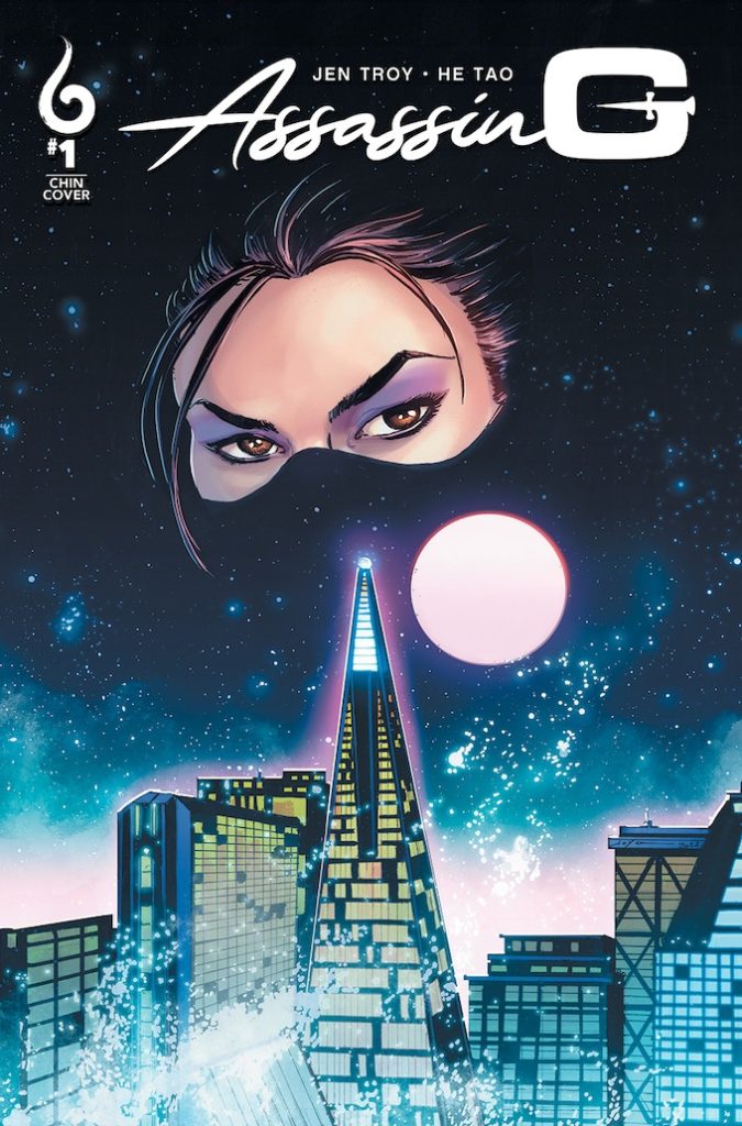 Assassin G #1 cover by Joyce Chin