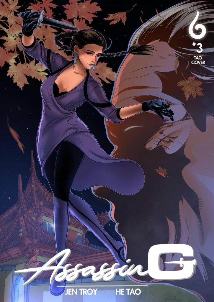 Assassin G #3 cover by He Tao
