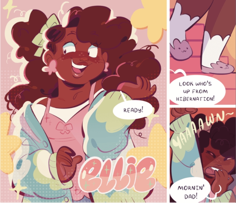 Honey and the Moon Ellie's morning