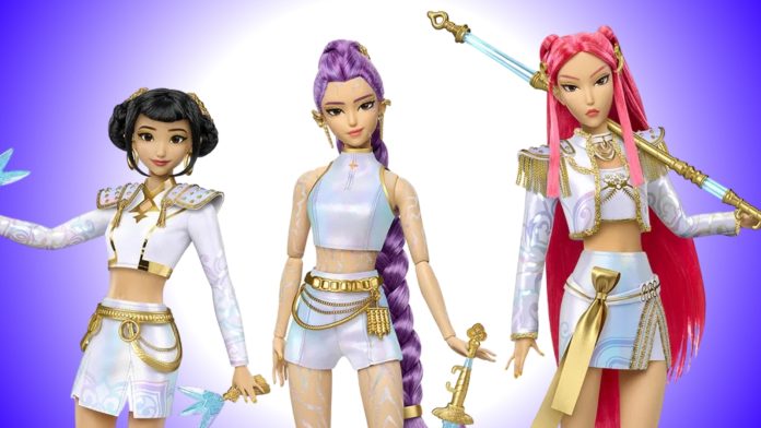 KPop Demon Hunters dolls by Mattel