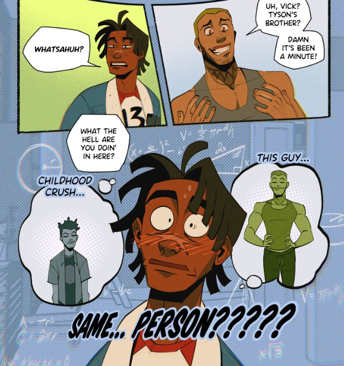 Lucky realizes his childhood crush became hot in Ride or Die.