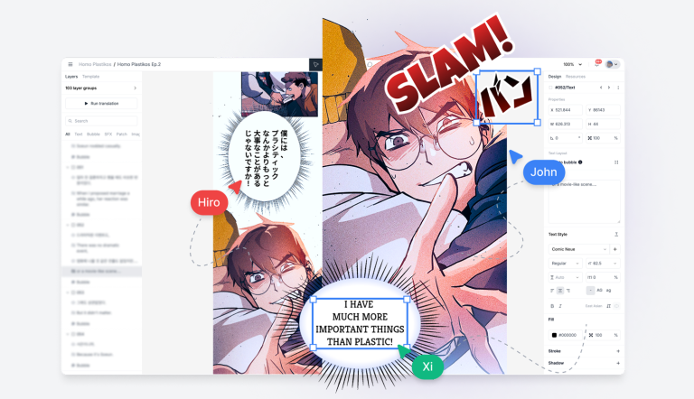 prodifi ai tool screenshot manga and webtoon localization