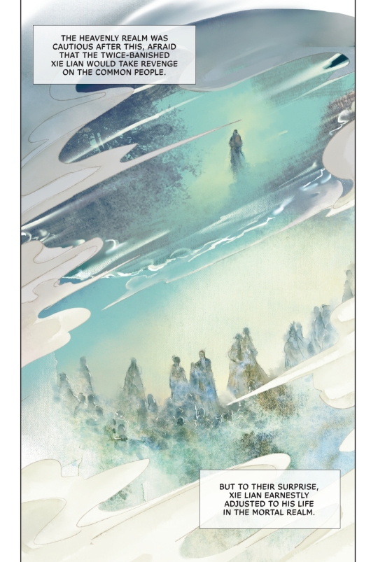 Heaven Official's Blessing (The Comic) Vol. 1 interior art