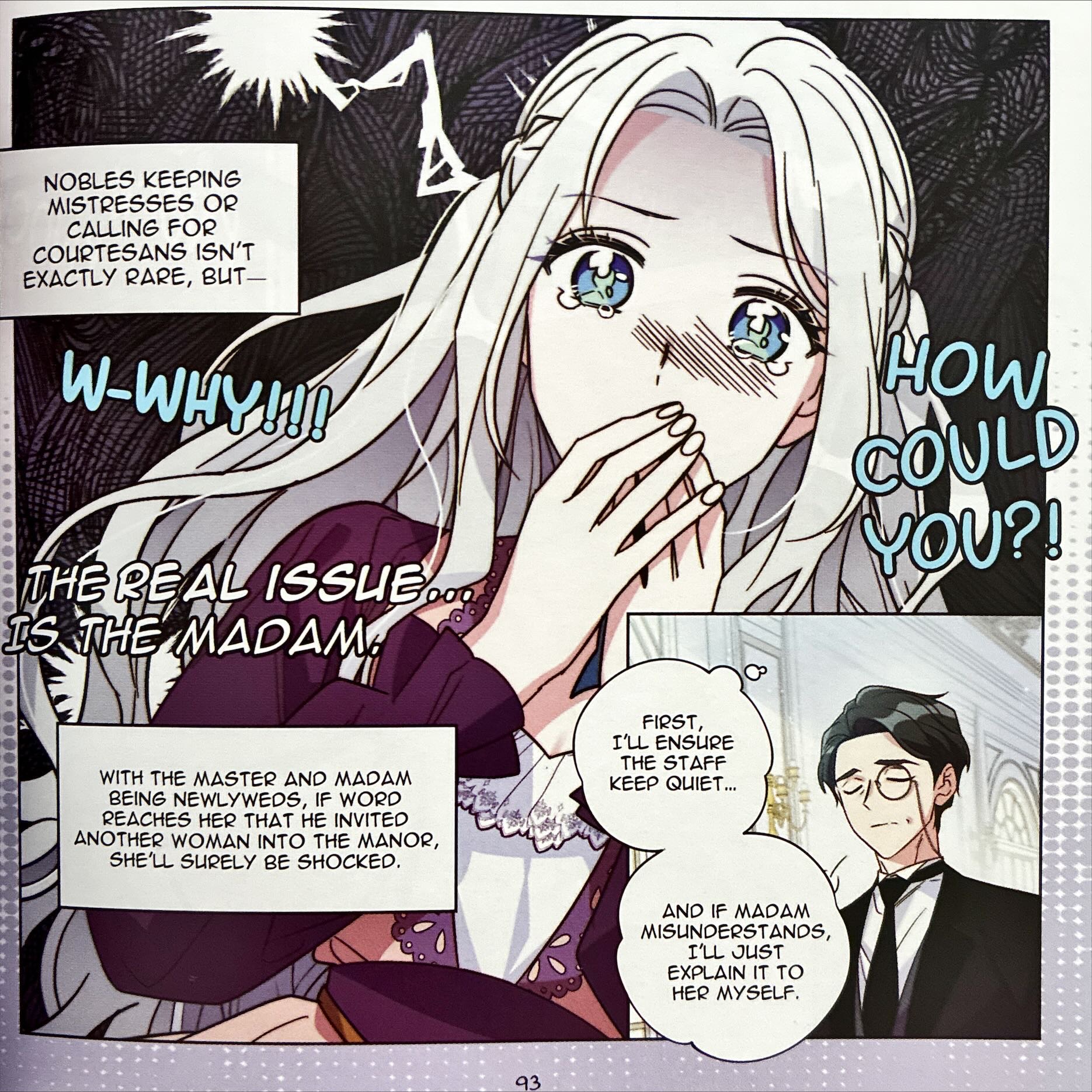 baroness goes on strike romantasy webtoon second chance print edition crossed hearts