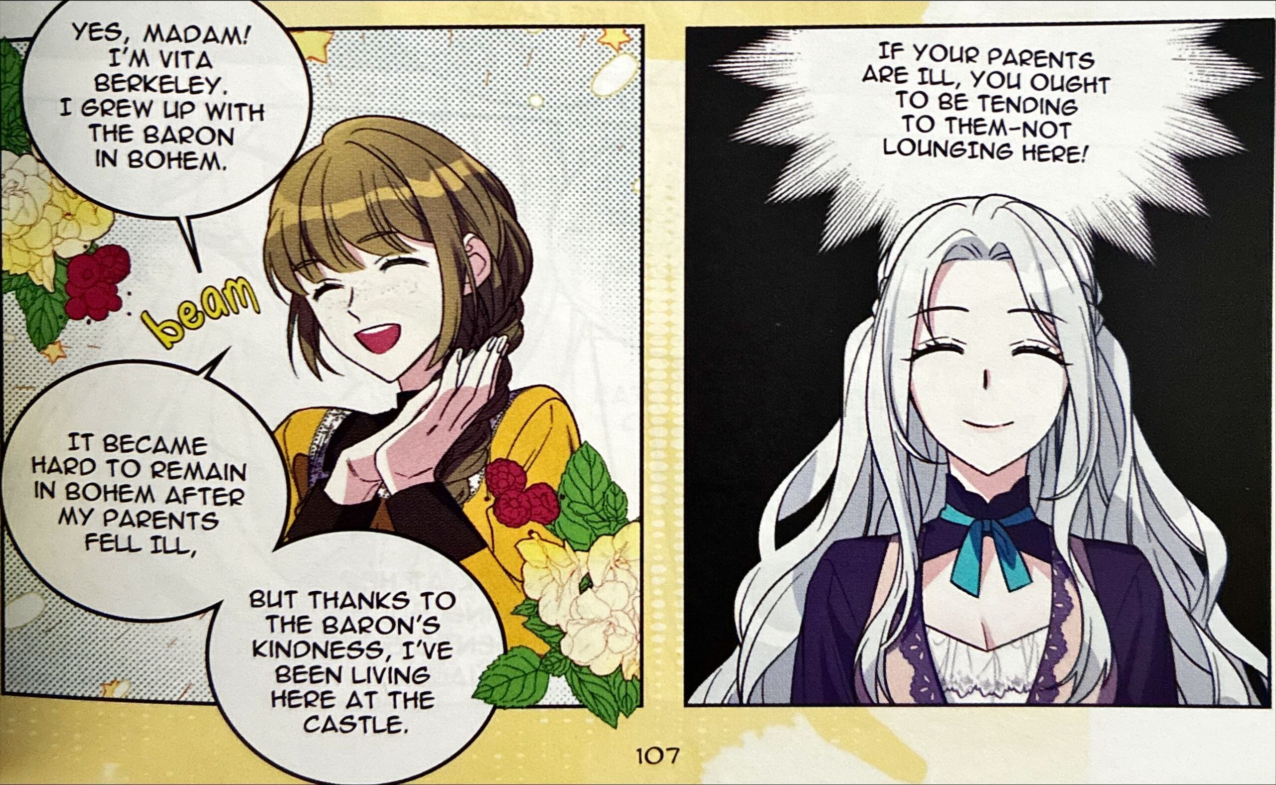 baroness goes on strike romantasy webtoon second chance print edition crossed hearts