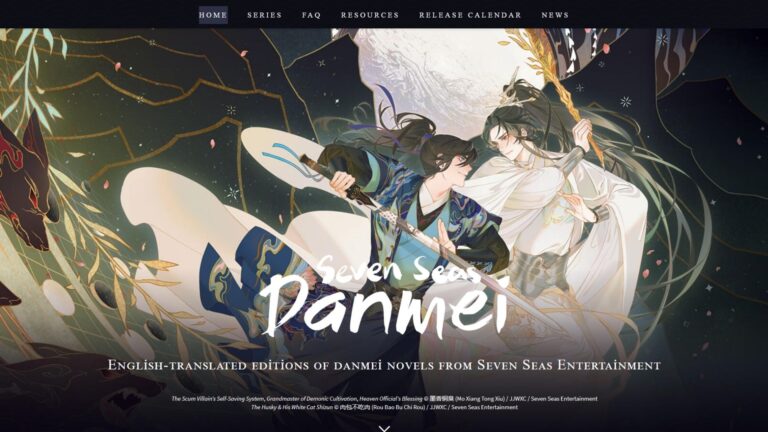 Seven Seas announces new danmei SEIZING DREAMS