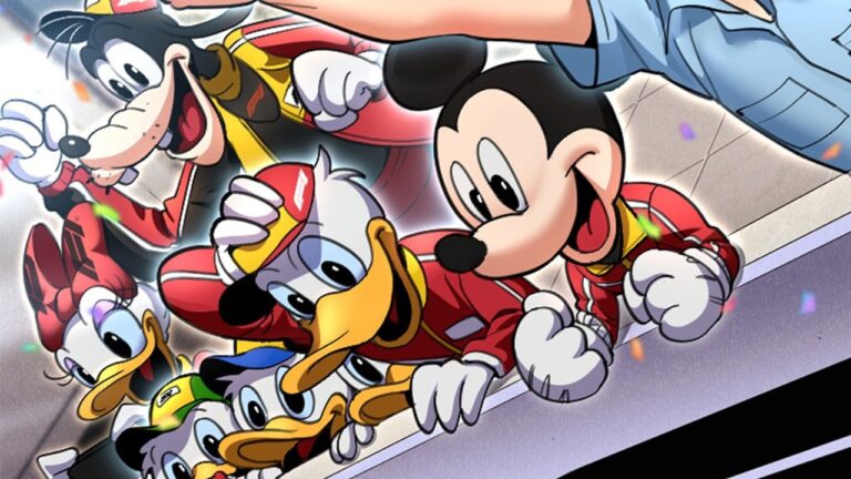 Disney and WEBTOON team up for MICKEY X FORMULA 1 RACING TO THE TOP!