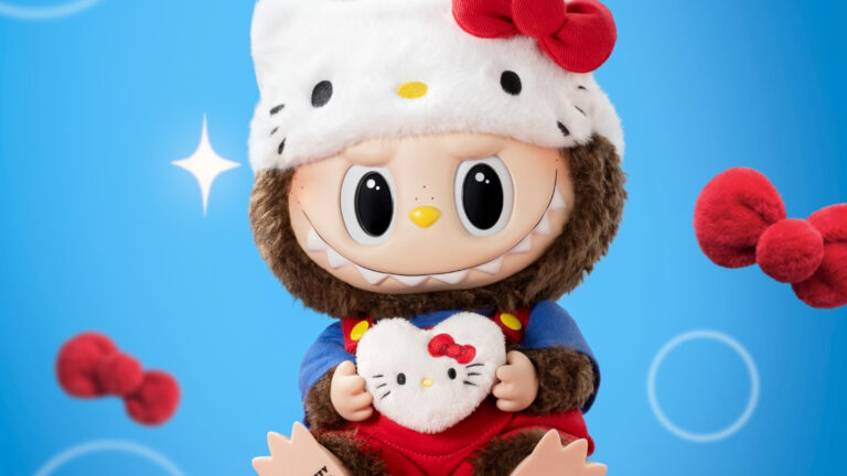 LABUBU × Hello Kitty® Vinyl Plush Doll (cropped)