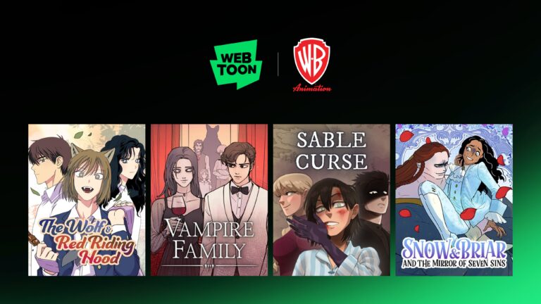 WEBTOON and Warner Bros. Animation add 4 more hit webcomics to receive animated adaptations