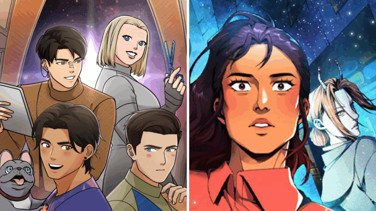 STAR TREK boldly goes to WEBTOON with STARGAZERS and RECOLLECTION comics