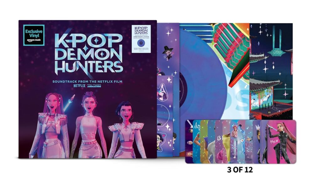 KPop Demon Hunters Soundtrack from the Netflix Film Anniversary Edition vinyl