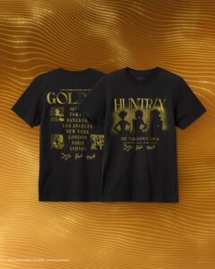 KPop Demon Hunters x Vans "Golden Collection" t-shirt