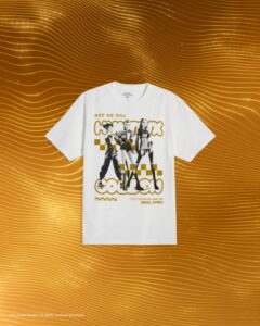 KPop Demon Hunters x Vans "Golden Collection" t-shirt